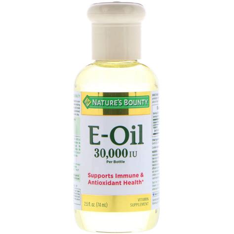 Buy Vitamin E-Oil 30 000 IU 2.5 oz, Nature's Bounty Online, UK Delivery