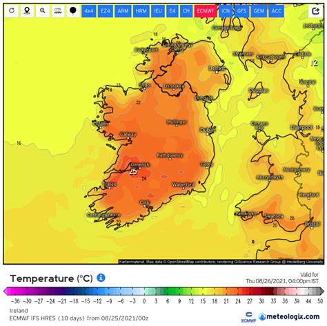 Irish weather - Sunny and settled weather for at least ten days with ...