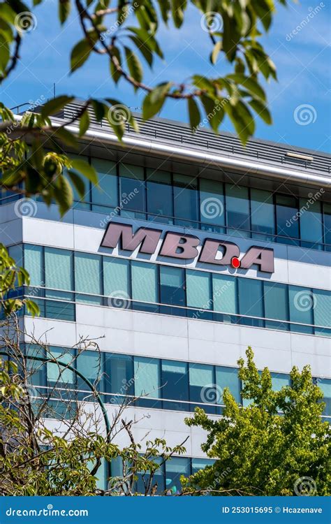 Exterior View of the Headquarters of MBDA, Le Plessis-Robinson, France Editorial Image - Image ...