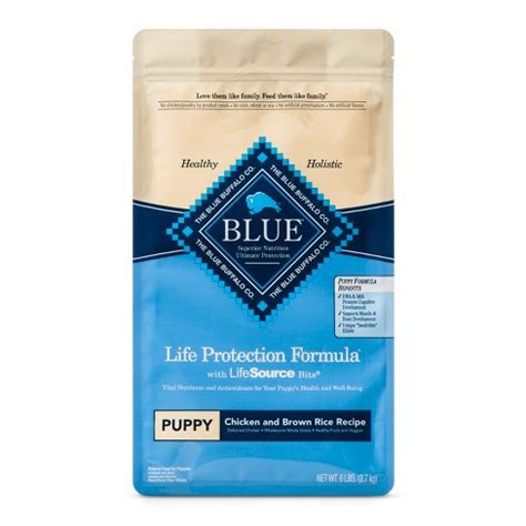 Blue Buffalo Puppy Chicken & Brown Rice - Dry Dog Food : Target