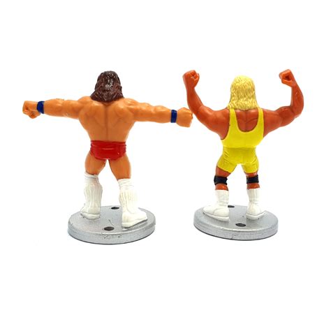 WWF HASBRO Texas Tornado & Mr Perfect Mini Figures ☆ Vintage Wrestling ...