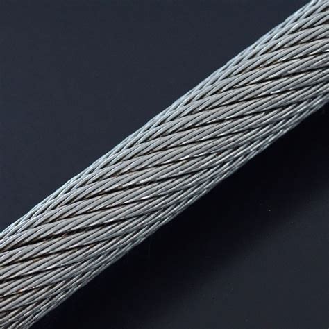 Galvanized non-rotating steel wire rope 35x7 - Langman Ropes