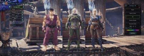 NEW Layered Armors: Ryu, Geralt and Ciri from AT Nergigante and Ancient ...