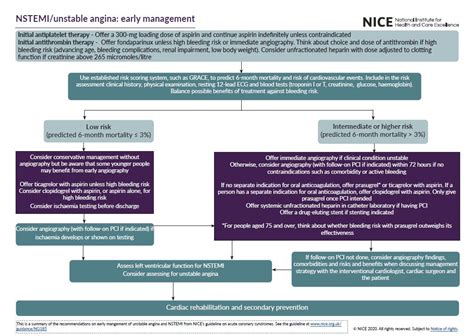 Overview | Acute coronary syndromes | Guidance | NICE