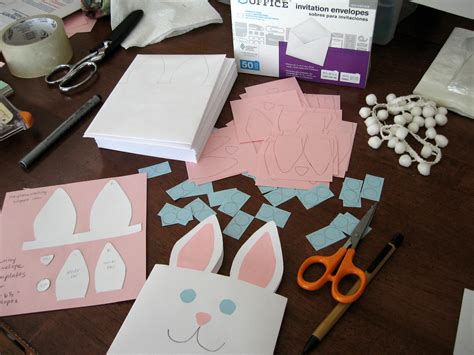 Pickup Some Creativity: Bunnies from Envelopes ala Martha