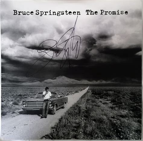 Bruce Springsteen Signed The Promise Vinyl - Authentic Memorabilia