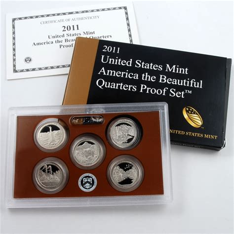 2011 America the Beautiful Quarters Proof Set - Original Government ...