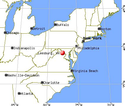 Leesburg, Virginia (VA 20175) profile: population, maps, real estate, averages, homes ...