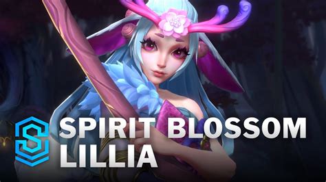 Spirit Blossom Lillia Wild Rift Skin Spotlight - YouTube