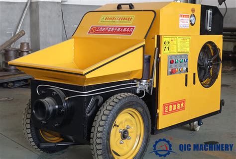 Small Trailer Concrete Pump - QIC GROUP