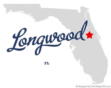 Map of Longwood, FL, Florida