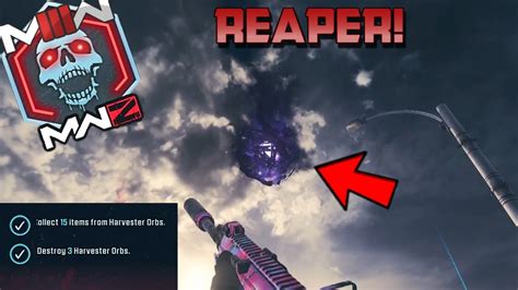 MWZ "REAPER" DESTROY 3 HARVESTER ORBS! HARVESTER ORB LOCATIONS! COLLECT ...