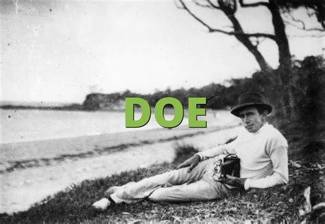 DOE Meaning » Slang term definition & example usage » Slang.org