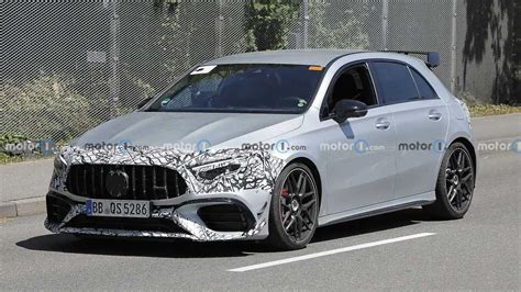 2023 Mercedes-AMG A45 Spied Hiding Minor Updates To The Hot Hatch