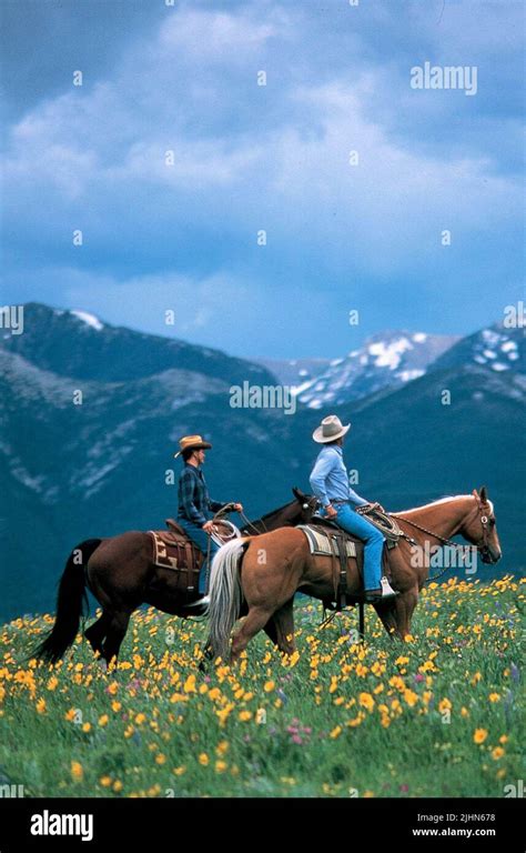 KRISTIN SCOTT THOMAS, ROBERT REDFORD, THE HORSE WHISPERER, 1998 Stock Photo - Alamy