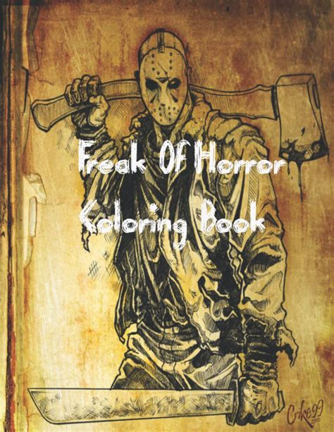 Buy Freak Of Horror Coloring Book: Relaxation Color Freak of Horror ...