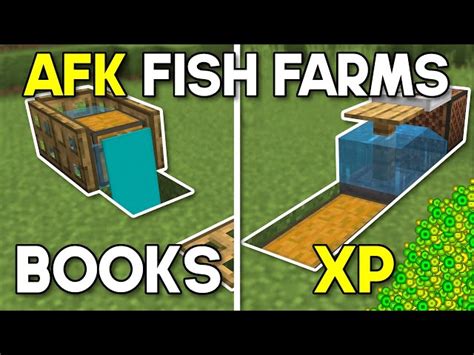 How to make an AFK fish farm in Minecraft Bedrock