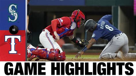 Mariners vs. Rangers Game Highlights (7/15/22) | MLB Highlights - Win Big Sports