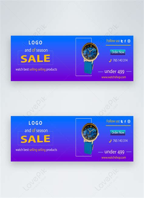 Watch banner design template image_picture free download 450153097 ...