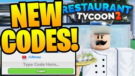 *NEW* ALL WORKING CODES FOR Restaurant Tycoon 2 IN JUNE 2023! ROBLOX ...