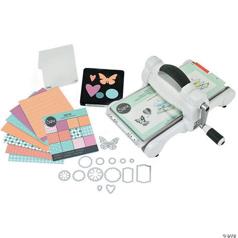 Sizzix Big Shot Starter Kit-White W/Gray | Oriental Trading