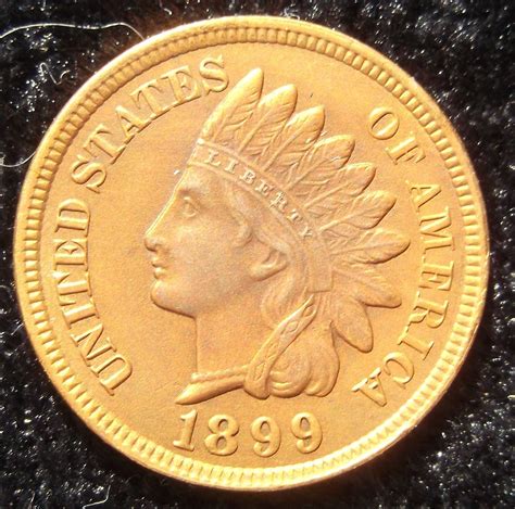 1899 Indian Head Penny MS-65 4 Diamonds