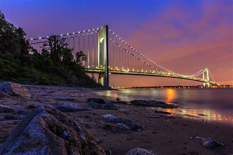 Verrazano-Narrows Bridge Photograph by Valeriy Shvetsov - Fine Art America