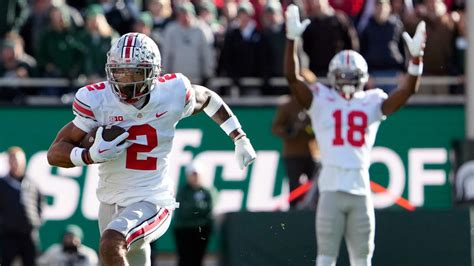 Ohio State Wide Receivers Marvin Harrison Jr. and Emeka Egbuka ...