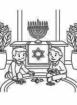 30 Free Hanukkah Coloring Pages Printable sketch template