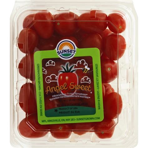 Sunset Grape Tomatoes Greenhouse Grown (12 oz) from Walmart - Instacart