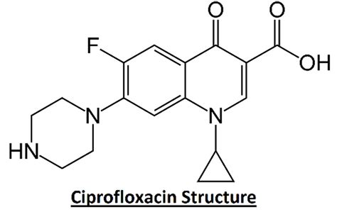 Ciprofloxacin: Chemical Structure, SAR, Mechanism of Action, Synthesis, Uses & Side effects: