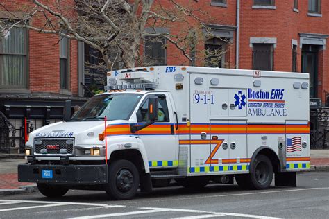 Boston EMS | GMC Top Kick ambulance of Boston EMS service on… | Flickr