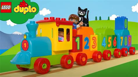 LEGO DUPLO - Learn To Count Numbers Train Songs | Learning For Toddlers ...