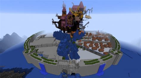 Hollow Bastion/Radiant Garden (Kingdom Hearts II) Minecraft Map