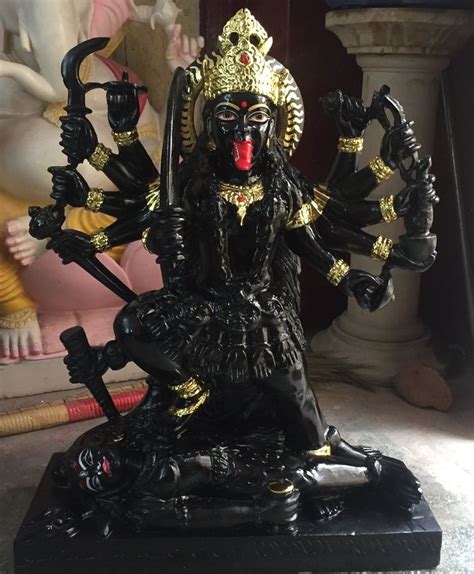 Standing Black Marble Kali Maa Statue, For Worship at Rs 45000 in Jaipur