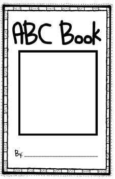 ABC Book - Printable Booklet by Street AcademiKs | TpT