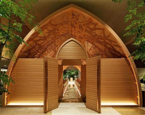 Power of Flower Wedding Chapel by Nikken Space Design | Inhabitat - Green Design, Innovation ...