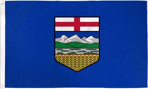 Alberta Flag 3' x 5' - Canada - Canadian Region of Alberta Flags 90 x ...