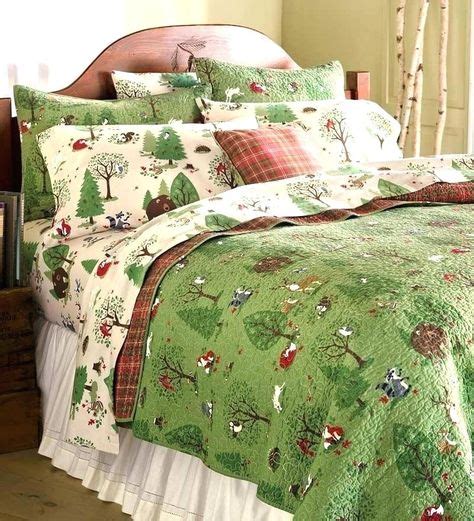 woodland toddler bedding - Google Search | Woodland bedroom, Cotton ...