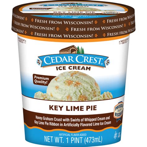 Cedar Crest Ice Cream Key Lime Pie | Ice Cream Pints | Festival Foods Shopping