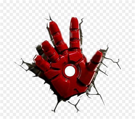 Download Marvel Iron Man Hand Clipart Png Download - PikPng