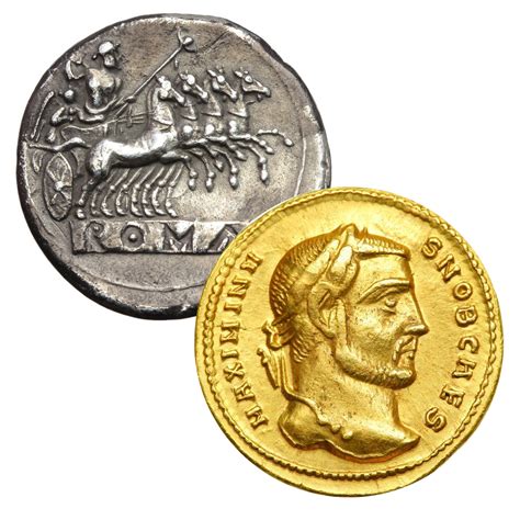 Ancient Roman Gold & Silver Coins | Golden Eagle Coins