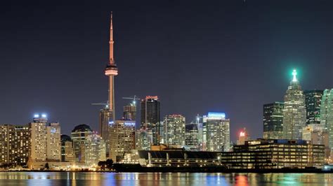 Toronto Skyline and the CN Tower - backiee