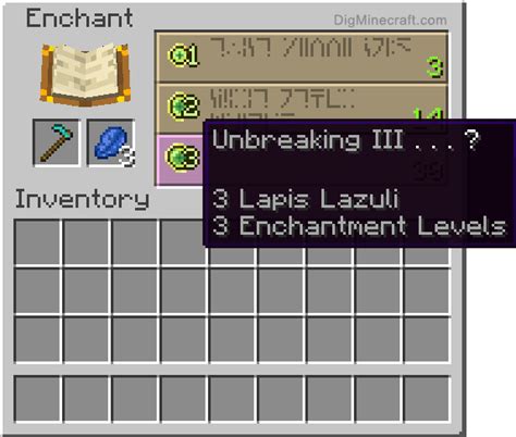 How to make an Enchanted Diamond Hoe in Minecraft