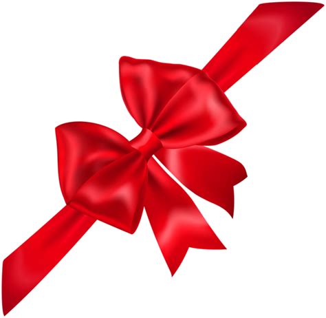 Red Bow Transparent PNG Image | Red bow, Christmas ribbon, Bows