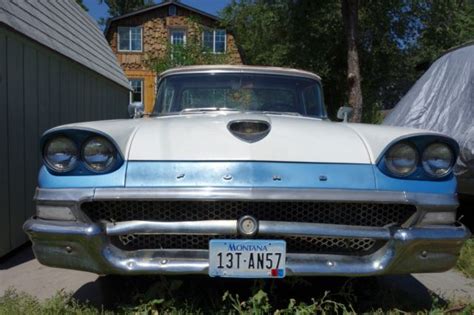 1958 Ranchero Custom for sale - Ford Ranchero 1958 for sale in Missoula, Montana, United States