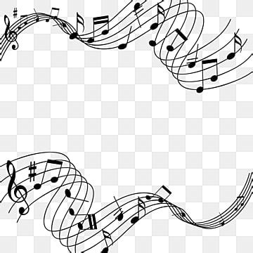 Music Note Borders Clipart Wedding