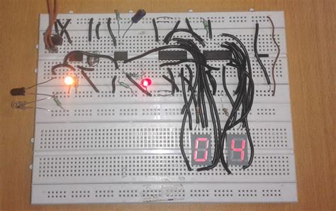 2 Digit Object Counter Circuit Diagram using IC 555 & LM358