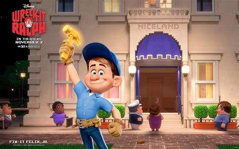 Download Fix-It Felix Movie Wreck-It Ralph HD Wallpaper