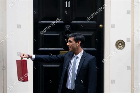 Britains Chancellor Exchequer Rishi Sunak Poses Editorial Stock Photo ...